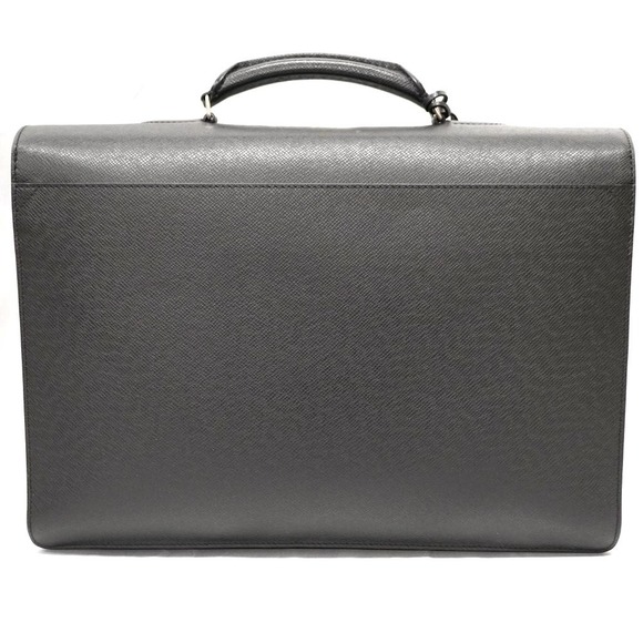 Louis Vuitton Associé Cartable 2 Bag Taiga Leather Noir Black - Picture 2 of 14